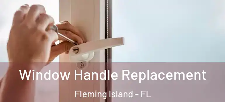 Window Handle Replacement Fleming Island - FL